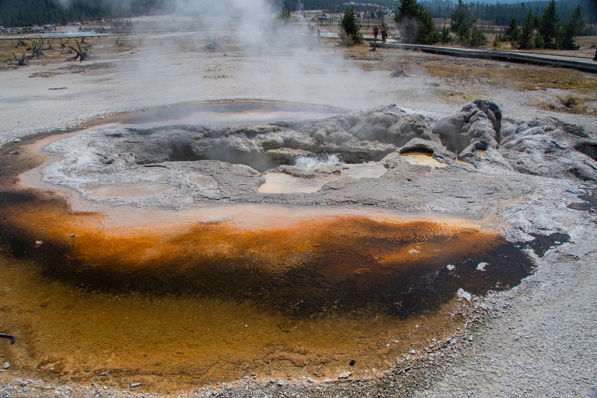 Geothermal hot spring