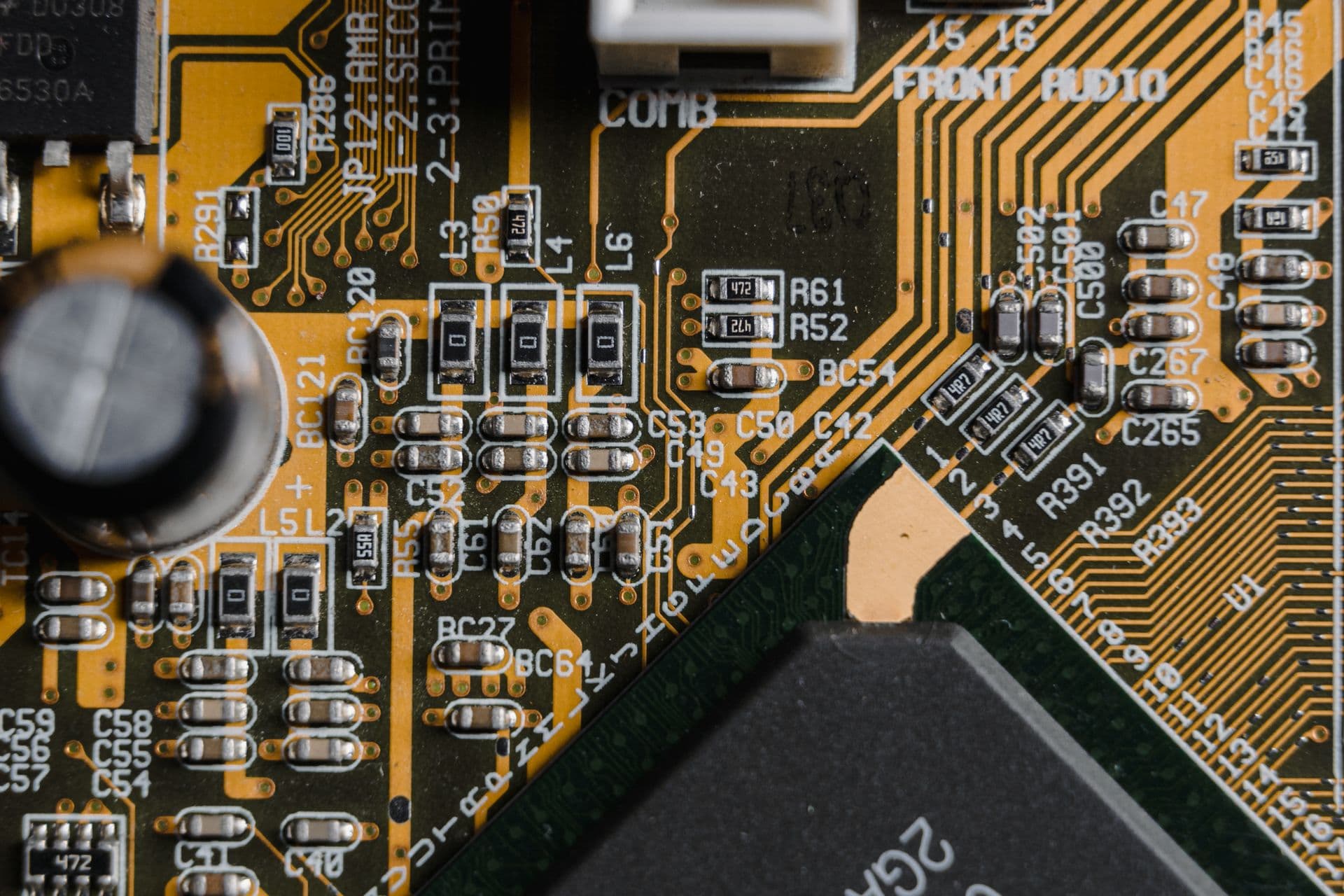 Server board detail